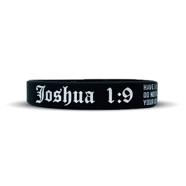 Joshua 1:9 Wristband - Pro Game Sports