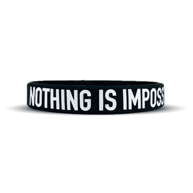 NOTHING IS IMPOSSIBLE Wristband - Pro Game Sports
