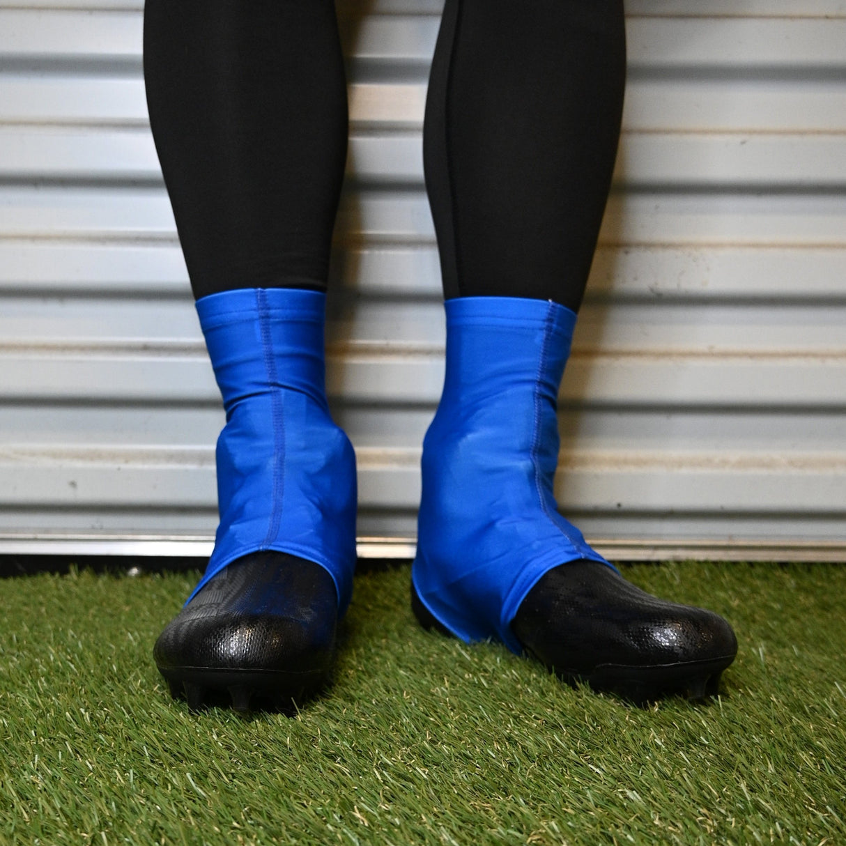 Royal Blue Cleat Covers (Spats)