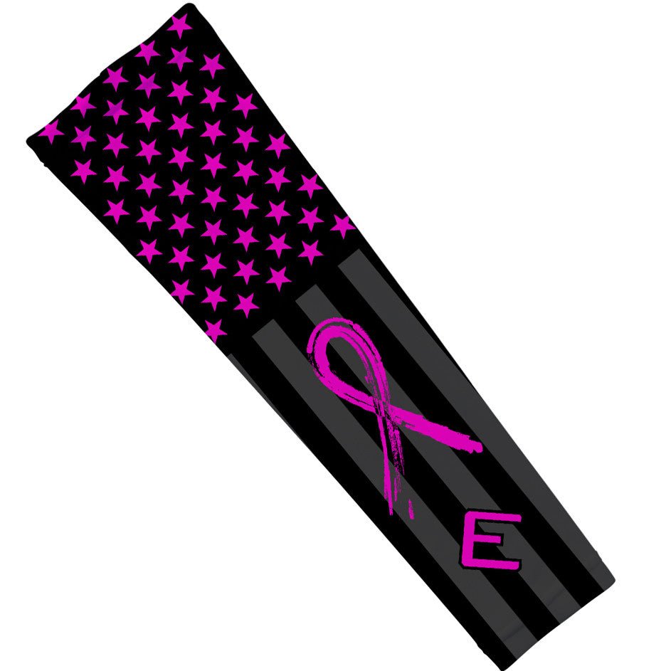 Shadow USA Flag Arm Sleeve - Breast Cancer Awareness Edition - Pro Game Sports