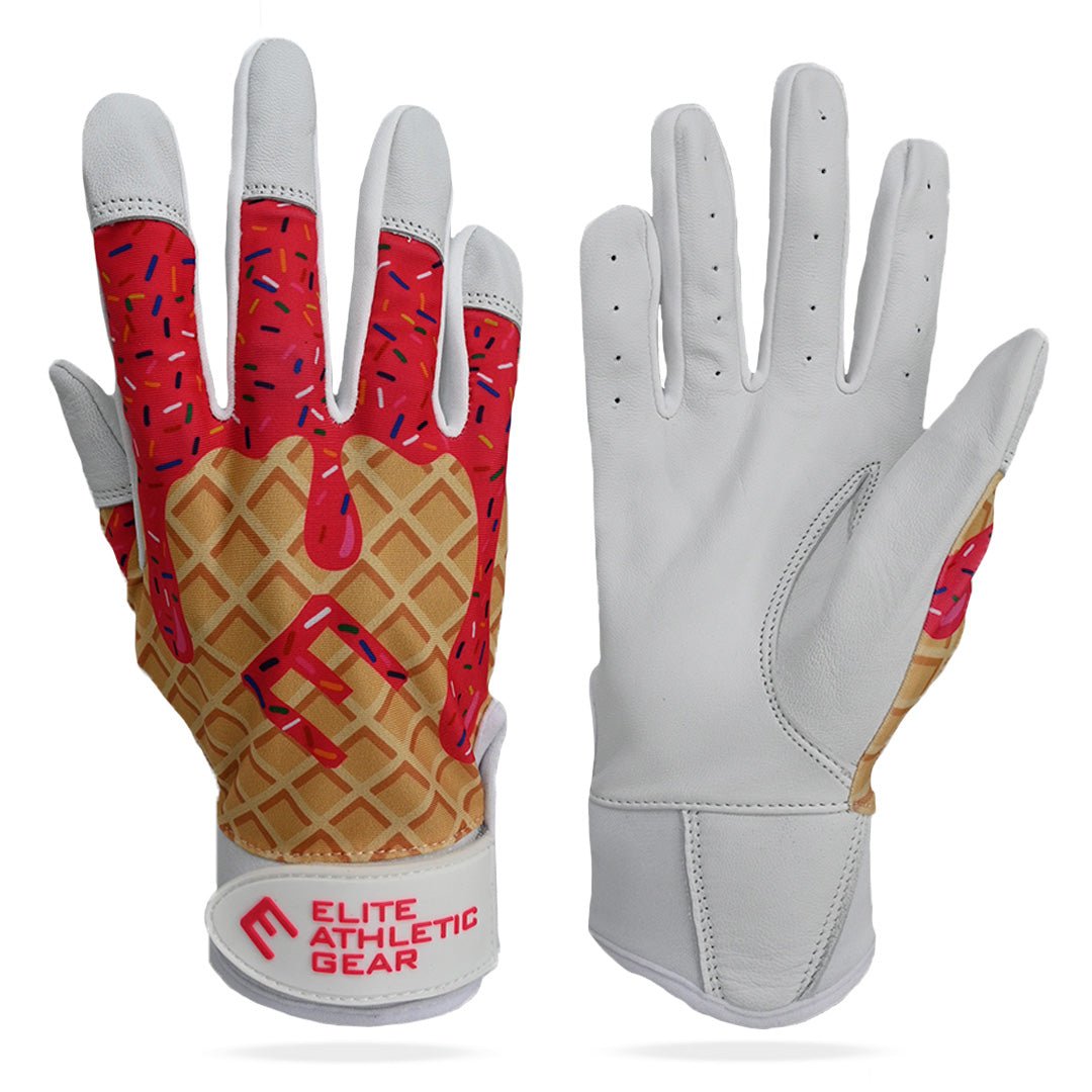 Pink Ice Cream Batting Gloves - Pro Game Sports