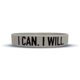 I CAN. I WILL. Wristband - Pro Game Sports