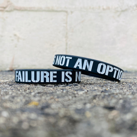 FAILURE IS NOT AN OPTION Wristband - Pro Game Sports