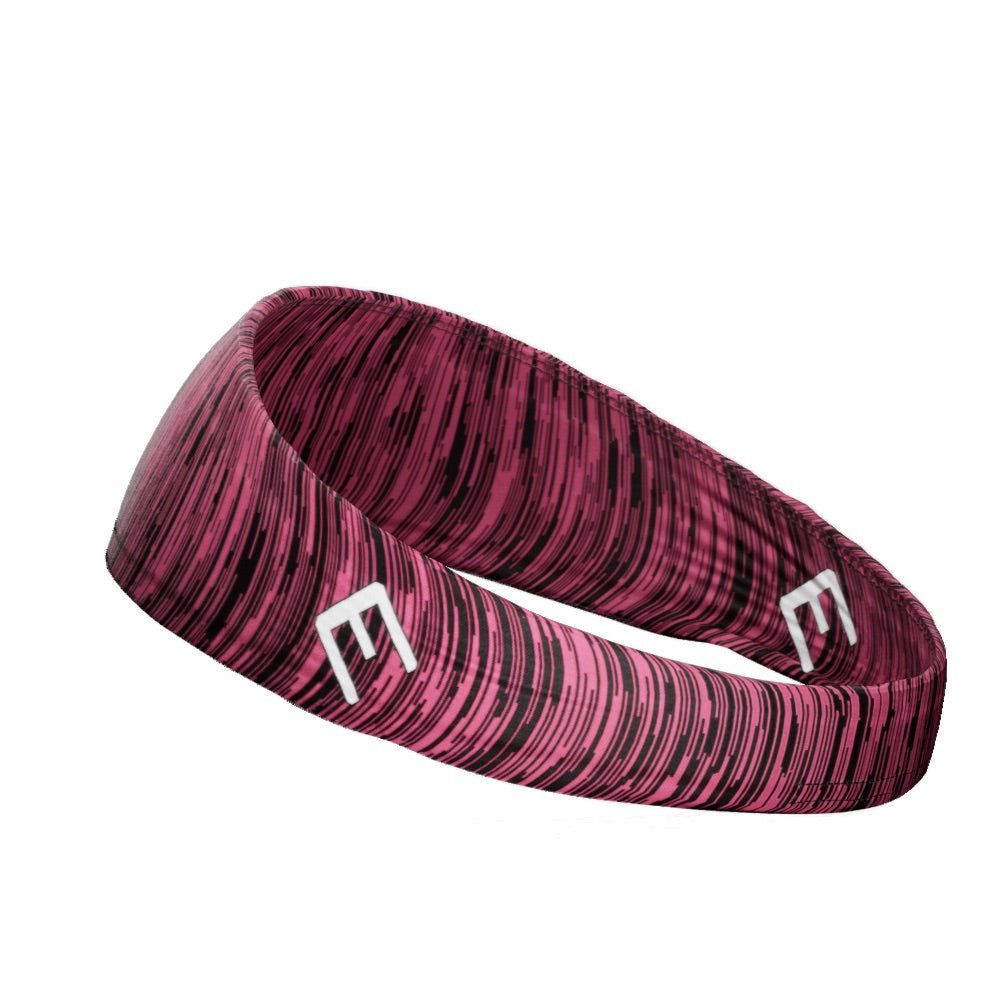 Pink Stactic Pink Static Headband