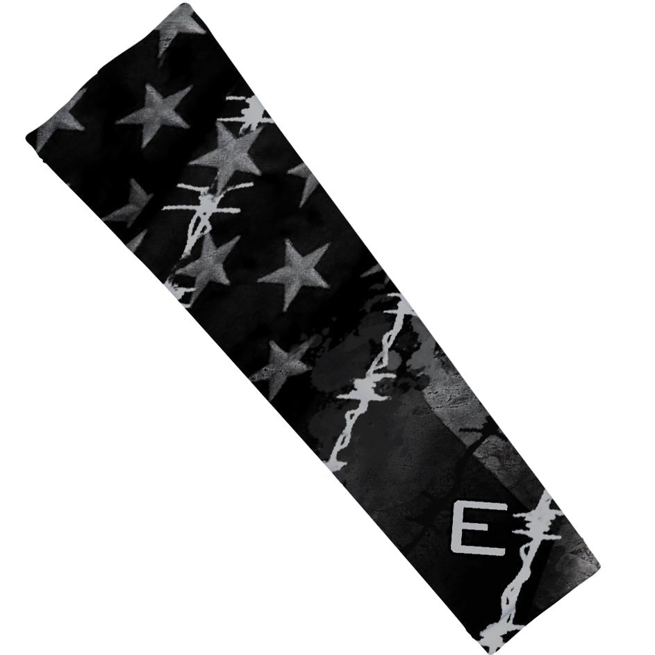 Barbed Wire USA Flag Arm Sleeve - Pro Game Sports