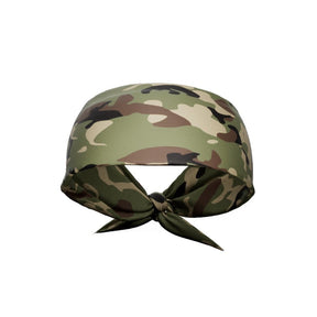 Army Camo Tie Headband - Pro Game Sports