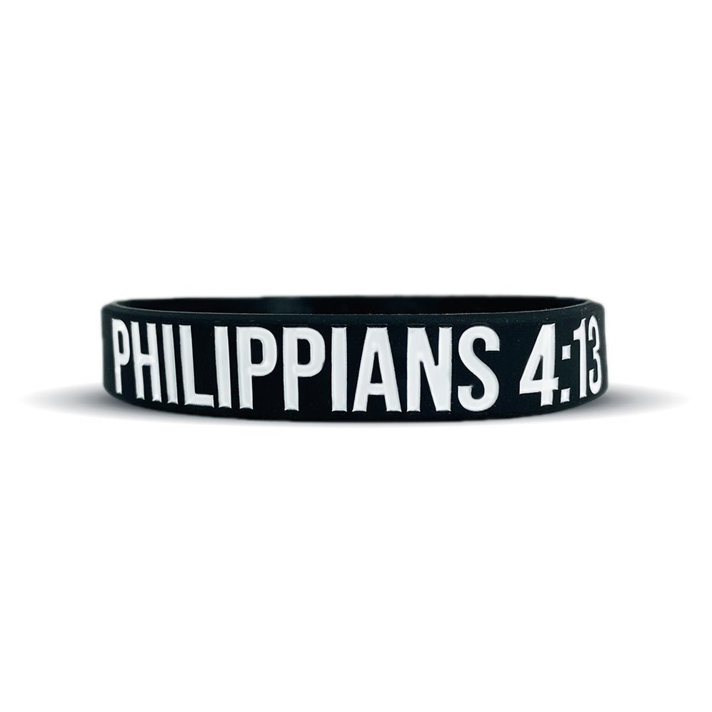 PHILIPPIANS 4:13 VERSE Wristband - Pro Game Sports