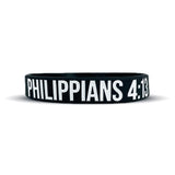 PHILIPPIANS 4:13 VERSE Wristband - Pro Game Sports