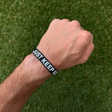 JUST KEEP GOING Wristband - Pro Game Sports