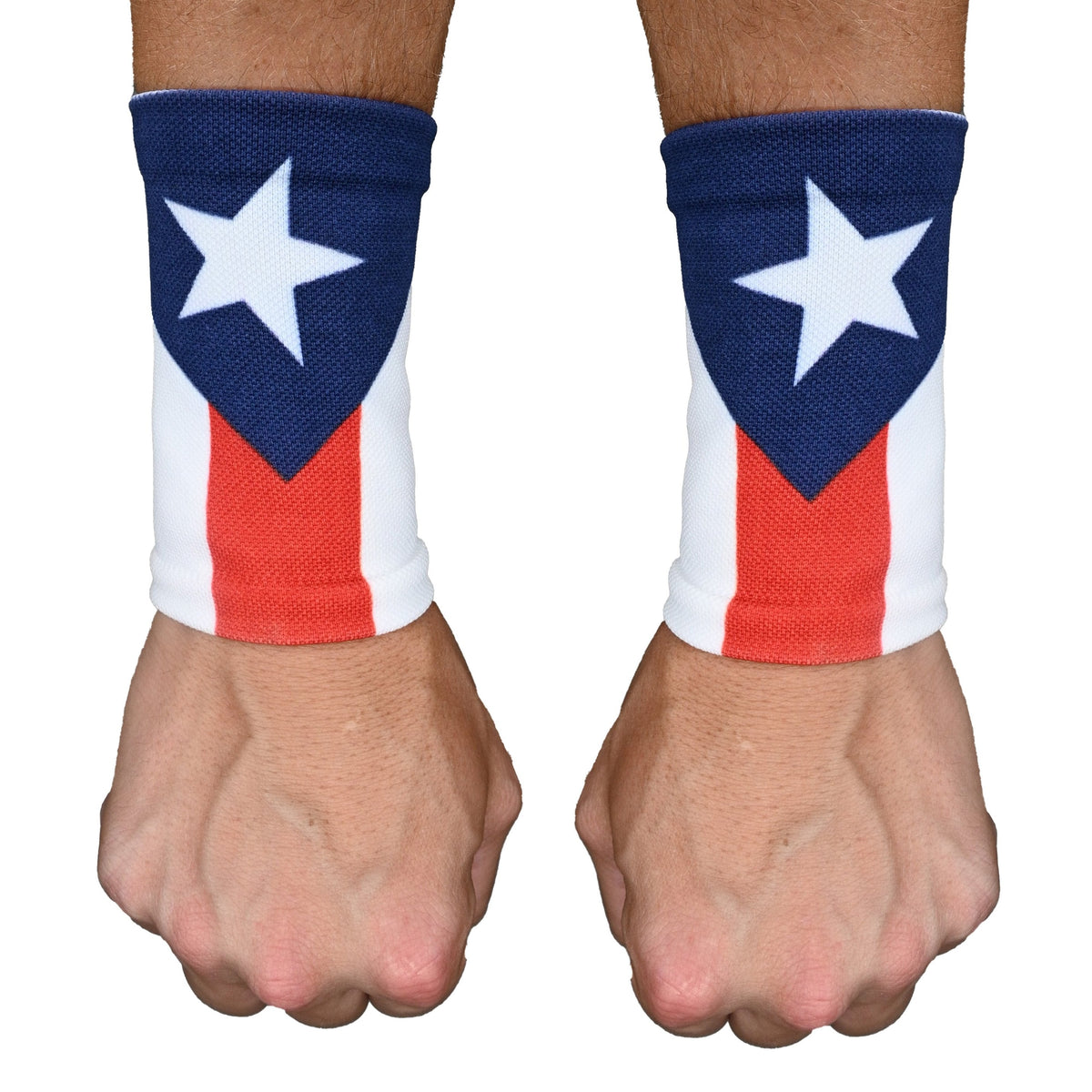 Puerto Rico Flag Wrist Support Sleeves - Pro Game Sports