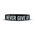 NEVER GIVE UP Wristband - Pro Game Sports