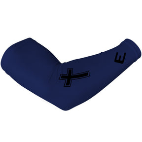 Faith Cross Navy Arm Sleeve - Pro Game Sports
