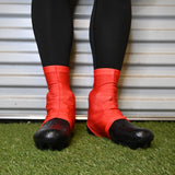 Red Cleat Covers (Spats)