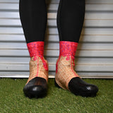 Pink Ice Cream Cleat Covers (Spats)
