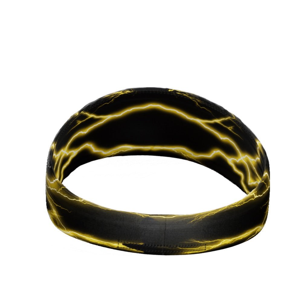 Yellow Lightning Headband - Pro Game Sports