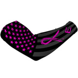 Shadow USA Flag Arm Sleeve - Breast Cancer Awareness Edition - Pro Game Sports