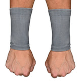 Grey Wrist Support Sleeves - Pro Game Sports
