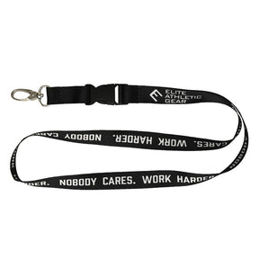 Nobody Cares. Work Harder. Lanyard - Pro Game Sports