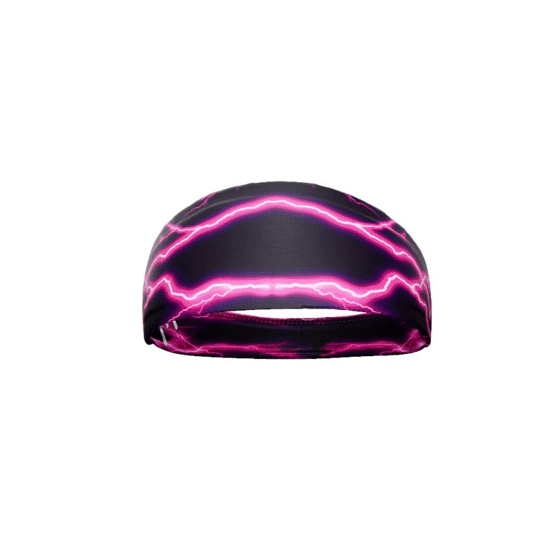 Pink Lightning Headband - Pro Game Sports
