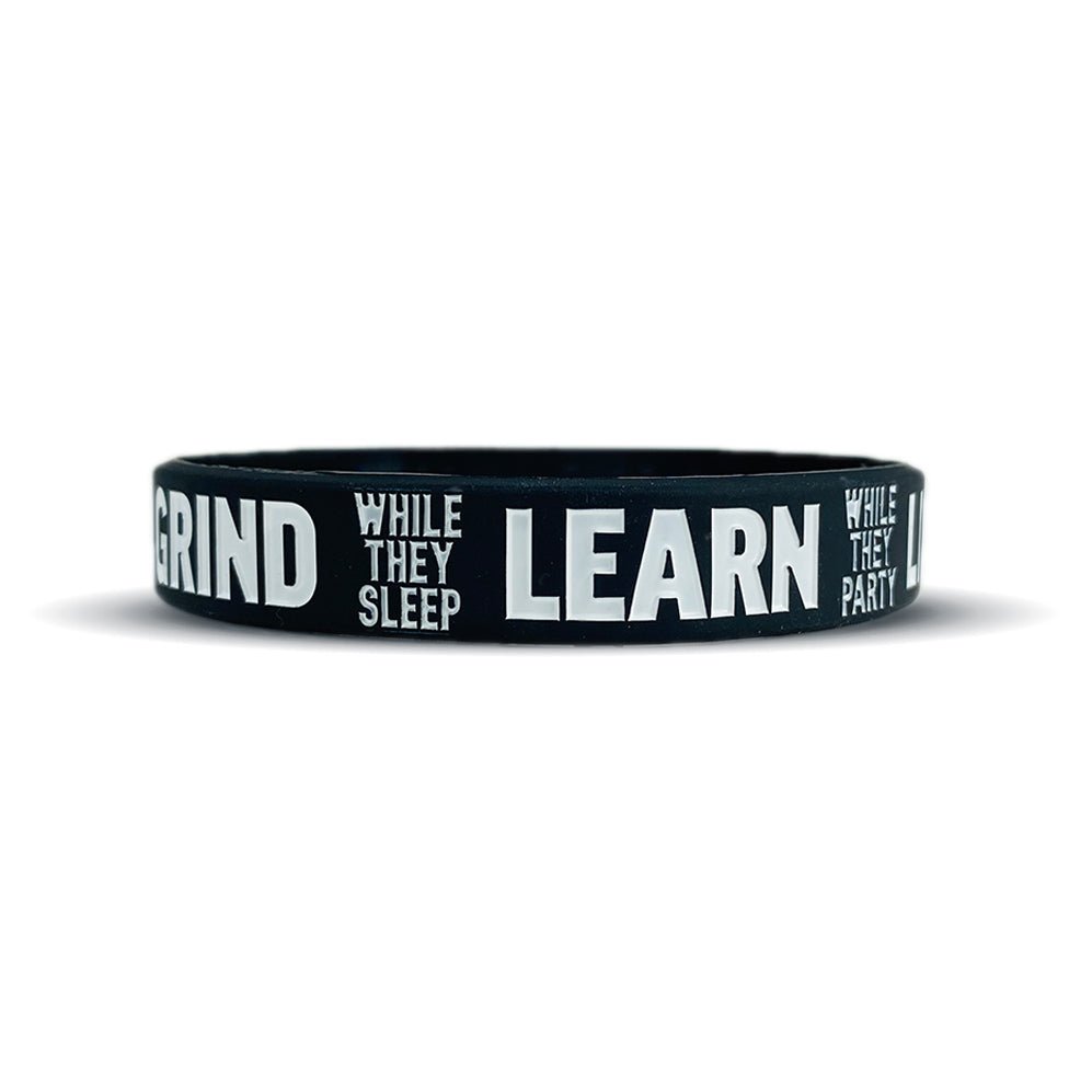 GRIND LEARN LIVE Wristband - Pro Game Sports