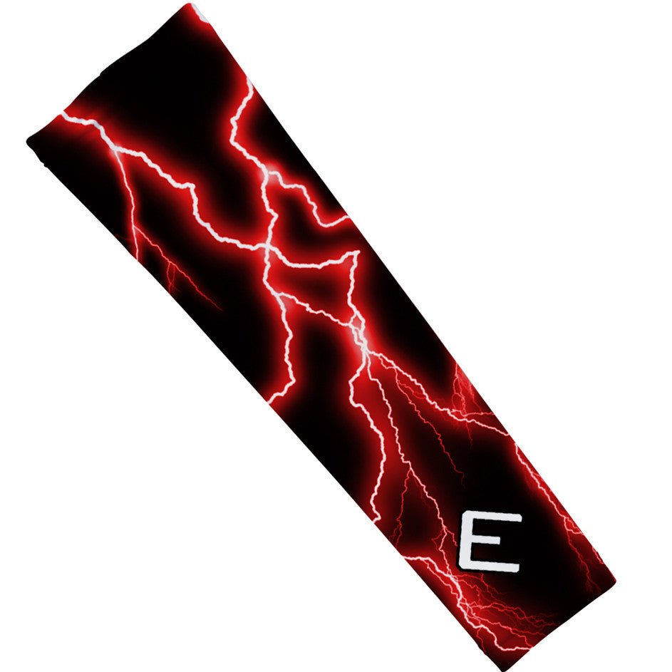 Red Lightning Arm Sleeve - Pro Game Sports