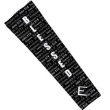 Black BLESSED Arm Sleeve - Pro Game Sports