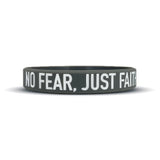 NO FEAR, JUST FAITH Wristband - Pro Game Sports