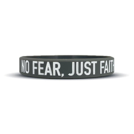 NO FEAR, JUST FAITH Wristband - Pro Game Sports