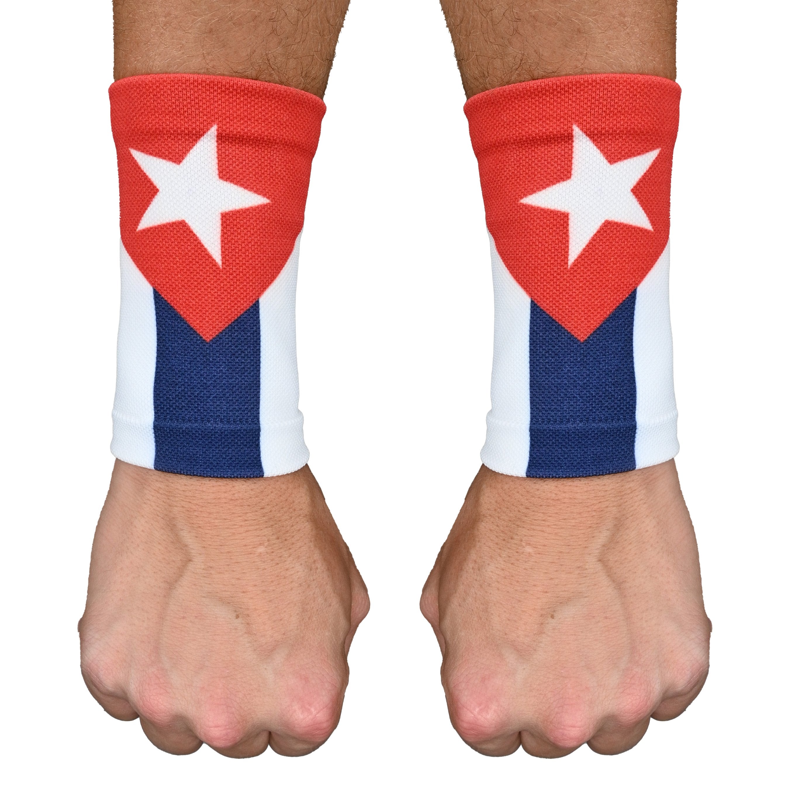 Cuba Flag Wrist Support Sleeves