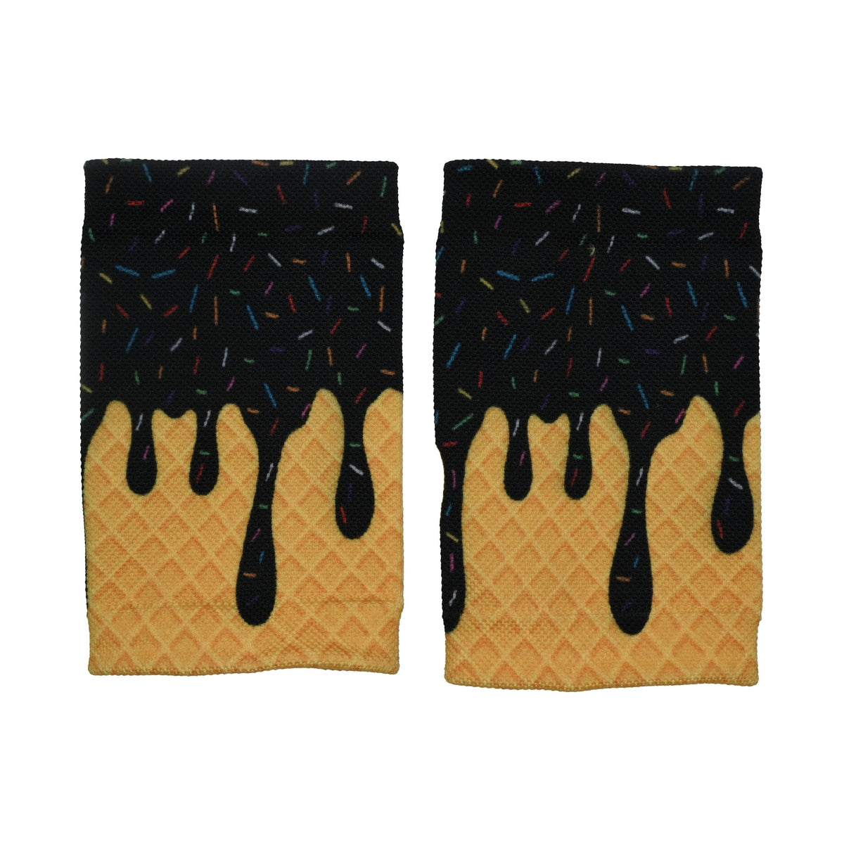 Black Ice Cream Wrist Support Sleeves - Pro Game Sports