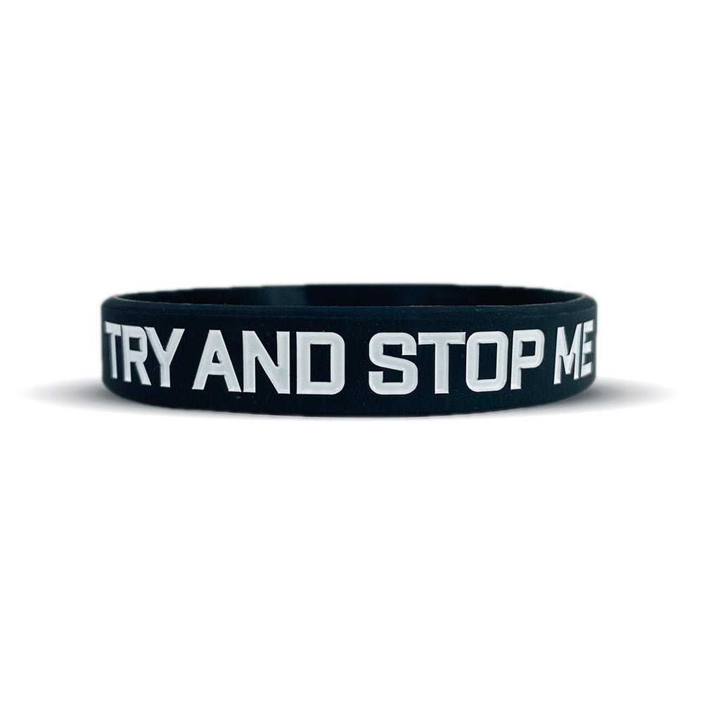 TRY AND STOP ME Wristband - Pro Game Sports