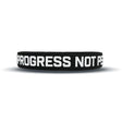 PROGRESS NOT PERFECTION Wristband - Pro Game Sports