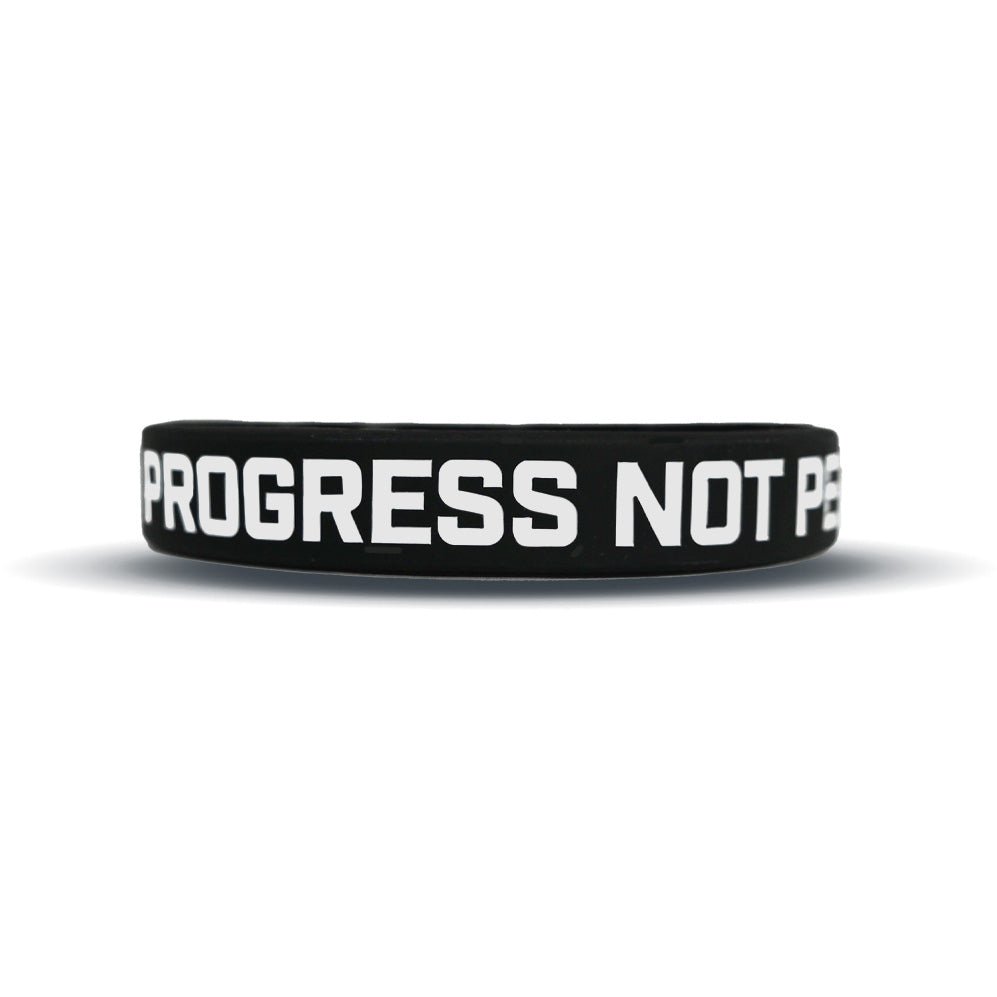 PROGRESS NOT PERFECTION Wristband - Pro Game Sports
