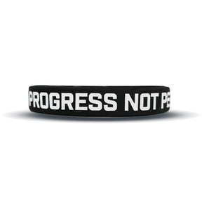 PROGRESS NOT PERFECTION Wristband - Pro Game Sports