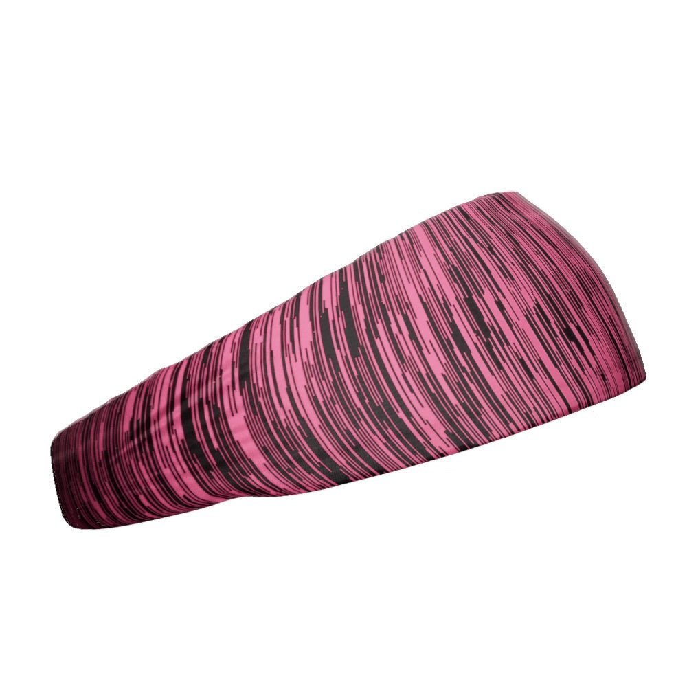 Pink Stactic Pink Static Headband