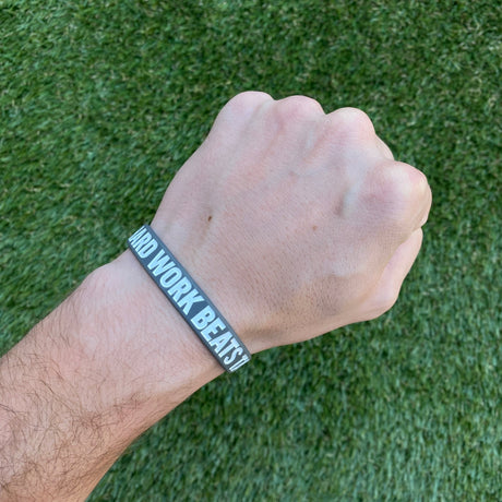 HARD WORK BEATS TALENT Wristband - Pro Game Sports