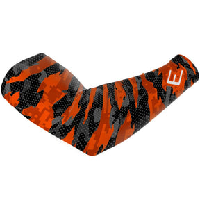 Orange Fierce Arm Sleeve - Pro Game Sports