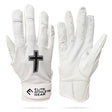 Faith Cross White Batting Gloves - Pro Game Sports