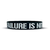 FAILURE IS NOT AN OPTION Wristband - Pro Game Sports