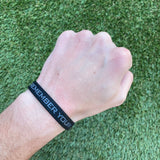 REMEMBER YOUR WHY Wristband - Pro Game Sports