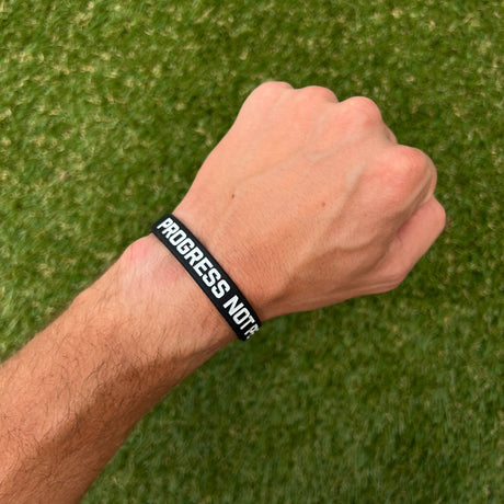 PROGRESS NOT PERFECTION Wristband - Pro Game Sports