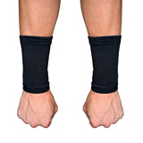 Black Wrist Support Sleeves - Pro Game Sports