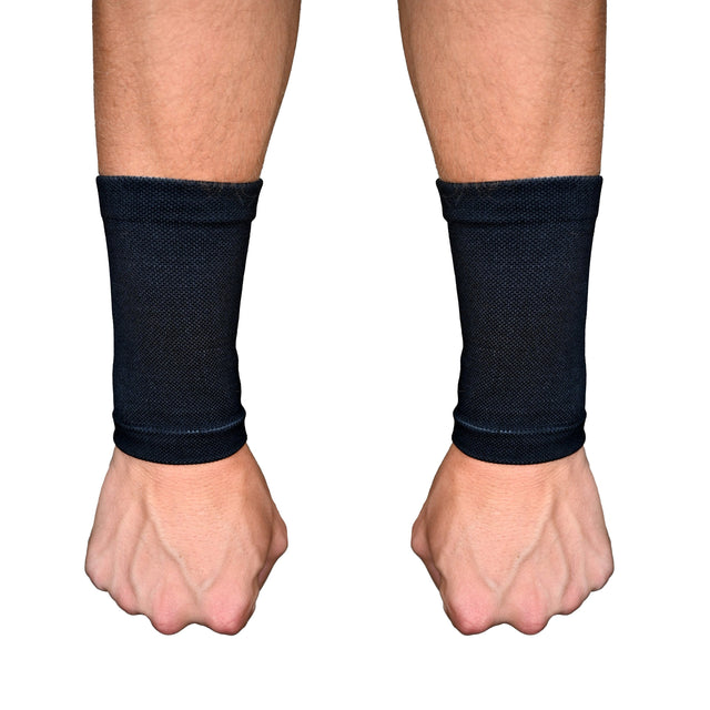 Black Wrist Support Sleeves - Pro Game Sports