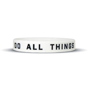 DO ALL THINGS Wristband - Pro Game Sports