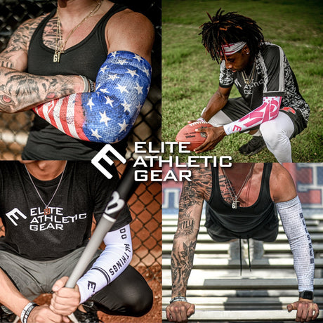 Yellow Lightning Arm Sleeve - Pro Game Sports