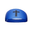 Faith Cross Blue Headband - Pro Game Sports