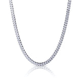 6mm Cuban Link Chain Necklace - Stainless Steel - Pro Game Sports