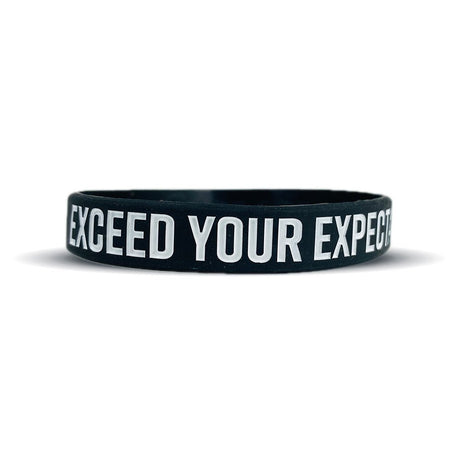 EXCEED YOUR EXPECTATIONS Wristband - Pro Game Sports
