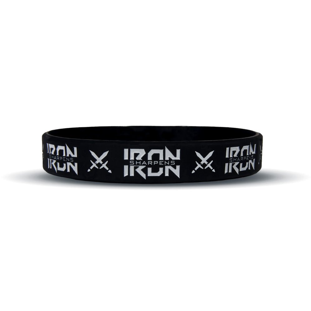 IRON SHARPENS IRON Wristband - Pro Game Sports