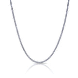 3mm Cuban Link Chain Necklace - Stainless Steel - Pro Game Sports